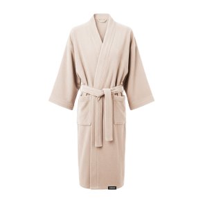Humdakin Cotton-Terry Weave-Knit Badek�be Light Stone