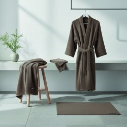 Humdakin Cotton-Terry Weave-Knit Badem�tte Waldorf