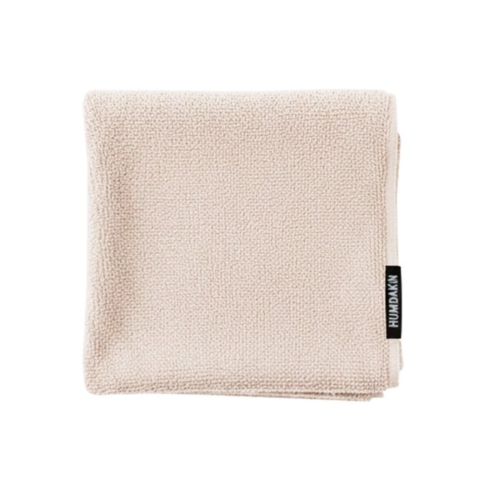 Humdakin Cotton-Terry Weave-Knit Vaskeklud Light Stone