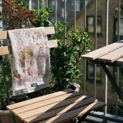 Humdakin Jacquard Viskestykke m/ Broderi Magnificence