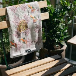 Humdakin Jacquard Viskestykke m/ Broderi Magnificence