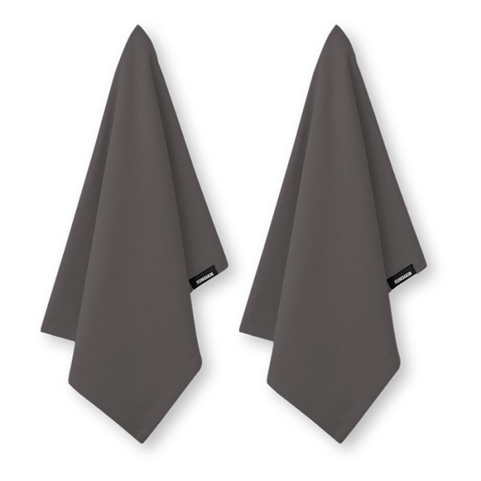 Humdakin Viskestykke 2 stk. Steel Grey