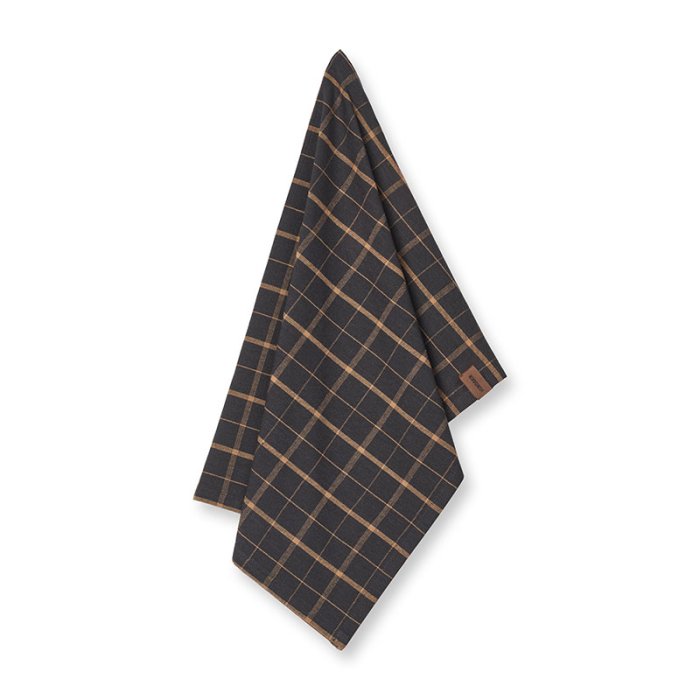 Humdakin Viskestykke 2 Stk Brown Plaid