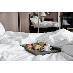 LindDNA TRAY SQUARE bakke Large - Antracite/Cloud/Green