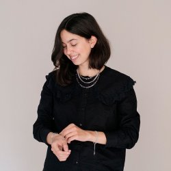 Jewelry By Grundled - Ave Halskde - Forslvet