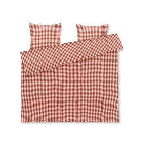 Juna Sengetj Bk&Blge Rd/Gul 200x220 cm