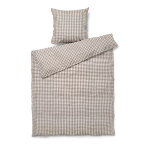 Juna Sengetj Bk&Blge - Gr/Birk - 140x200 cm