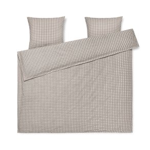 Juna Sengetj Bk&Blge - Gr/Birk - 200x220 cm