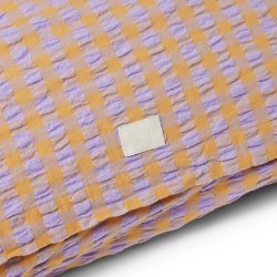 Juna Pudebetrk - Bk&Blge - Lavendel/Fersken - 63x60 cm