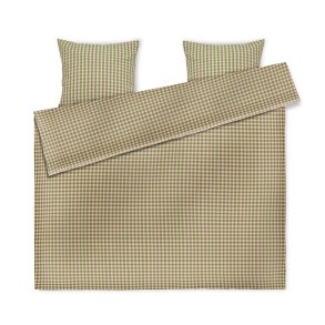 Juna Sengetj Bk&Blge Grn/Soft Pink 200x220 cm