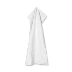 Juna Check Hndklde Hvid 50x100 cm