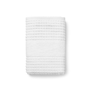 Juna Check Hndklde Hvid 50x100 cm