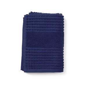 Juna Check Hndklde Navy 50x100 cm