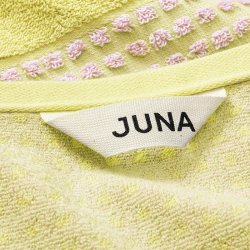 Juna Check Hndklde Gul/Pink 50x100 cm