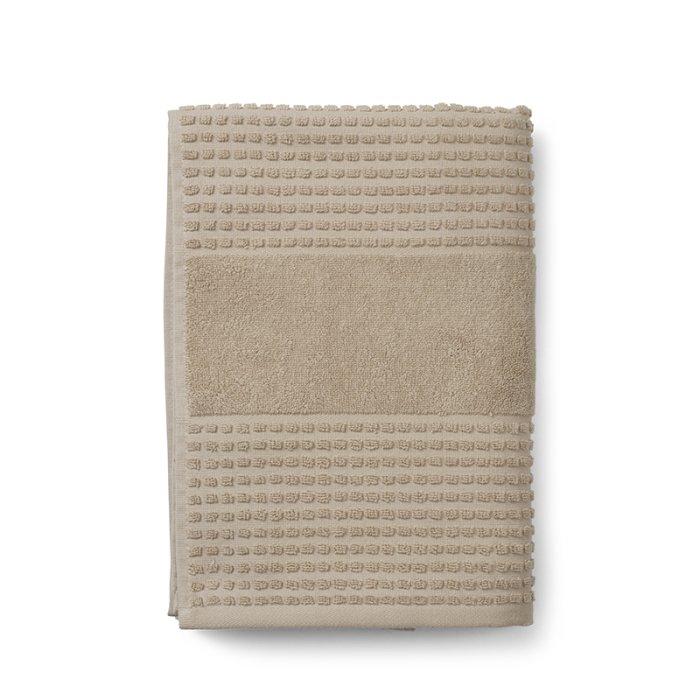 Juna Check Hndklde Sand 70x140 cm