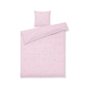 Juna Sengetj Daisy Pink/Rd 140x200 cm