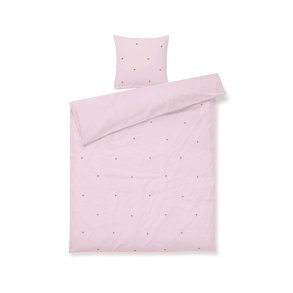 Juna Sengetj Daisy Pink/Rd 140x220 cm