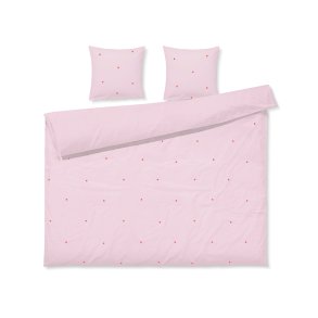 Juna Sengetj Daisy Pink/Rd 200x220 cm