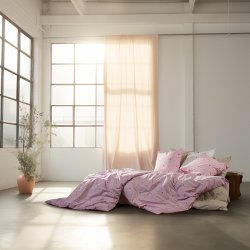 Juna Sengetj Daisy Pink/Rd 140x200 cm