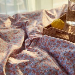 Juna Sengetj - Pleasantly - Lys Bl / Rosa - 200x220 cm