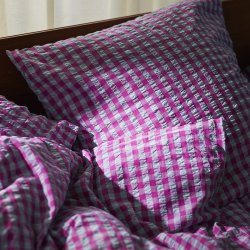 Juna Senget�j B�k&B�lge Fuchsia/Mint 140x220 cm