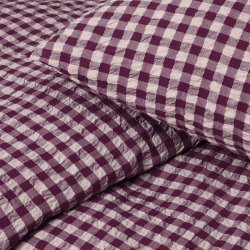 Juna Sengetj Bk&Blge Blomme/Rosa 140x220 cm