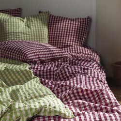 Juna Sengetj Bk&Blge Blomme/Rosa 140x200 cm