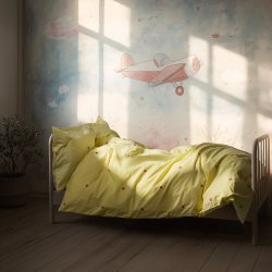 Juna Senget�j Daisy Gul Junior 100x140 cm