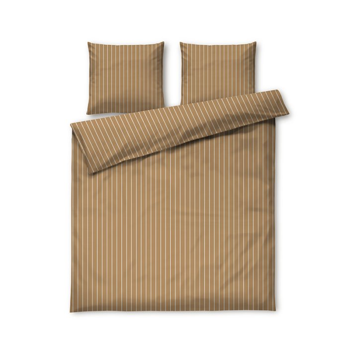 Juna Soft Senget�j Karamel/Off-white 200x220 cm