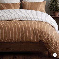 Juna Soft Senget�j Karamel/Off-white 140x220 cm