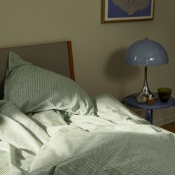 Juna Pudebetrk Monochrome Lines Grn/Hvid 50x70 cm