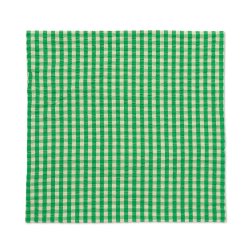 Juna Sengetj Bk&Blge - Grn/Sand - 140x220 cm