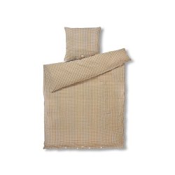 Juna Sengetj Bk&Blge - Lys Bl/Sand - 140x200 cm