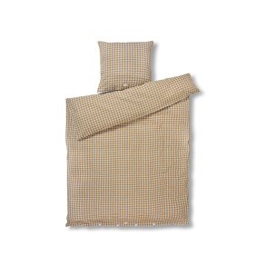 Juna Sengetj Bk&Blge - Lys Bl/Sand - 140x200 cm