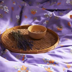 Juna Sengetj - Grand Pleasantly - Lilla - 140x200 cm