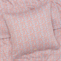 Juna Sengetj - Pleasantly - Lys Bl / Rosa - 140x200cm