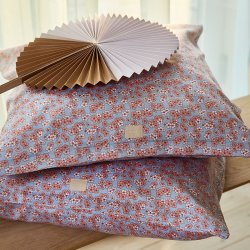 Juna Sengetj - Pleasantly - Lys Bl / Rosa - 140x200cm