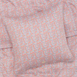 Juna Sengetj - Pleasantly - Lys Bl / Rosa - 140x220 cm