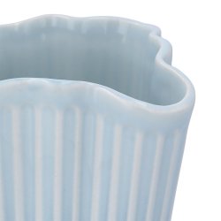 K�hler Hammersh�i Unfold Vase Bl� H20,5 cm