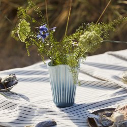 K�hler Hammersh�i Unfold Vase Bl� H20,5 cm