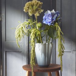 K�hler Hammersh�i Unfold Vase Bl� H20,5 cm