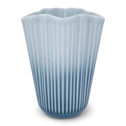 K�hler Hammersh�i Unfold Vase Bl� H20,5 cm