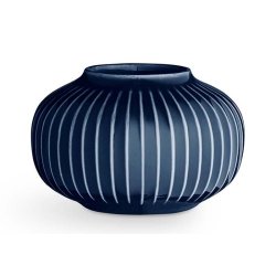 Khler Hammershi Fyrfadsstage H6,5 cm - Indigo Bl