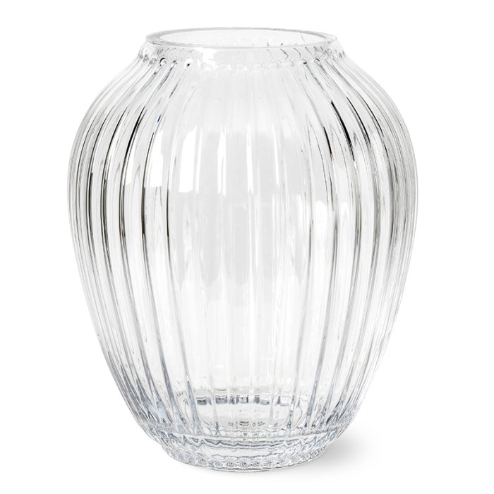 K&auml;hler Hammershi Vase H18,5 cm - Klart Glas
