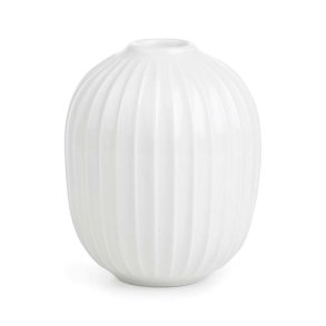 Kähler Hammershi Lysestage H10 cm - Hvid