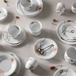 K&auml;hler Hammershi Tallerken 19 cm - Poppy