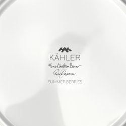 K&auml;hler Hammershi Summer Tallerken Forglemmigej