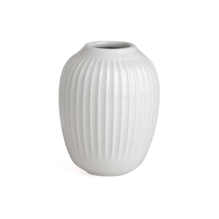 K&auml;hler Hammershøi Vase H10 cm - Hvid