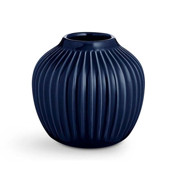Khler Hammershi Vase H12,5 cm - Indigo Bl