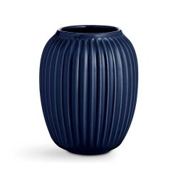 K&auml;hler Hammershi Vase H20 cm - Indigo Bl